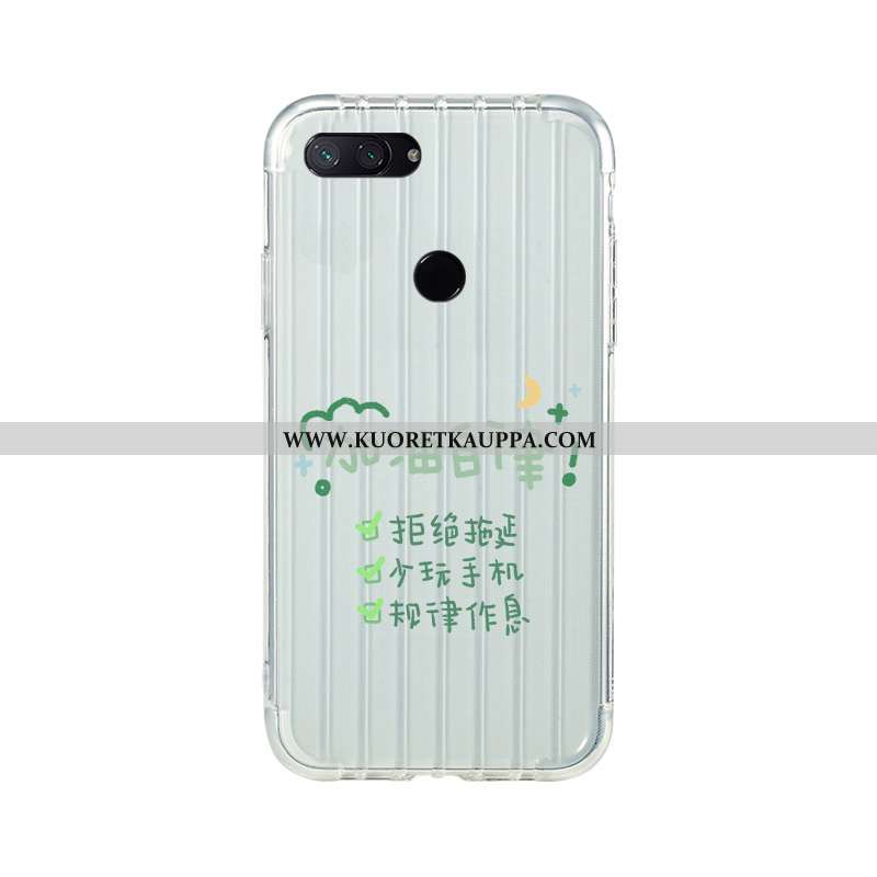 Kuori Xiaomi Mi 8 Lite, Kuoret Xiaomi Mi 8 Lite, Kotelo Xiaomi Mi 8 Lite Suuntaus Pehmeä Neste Murtu