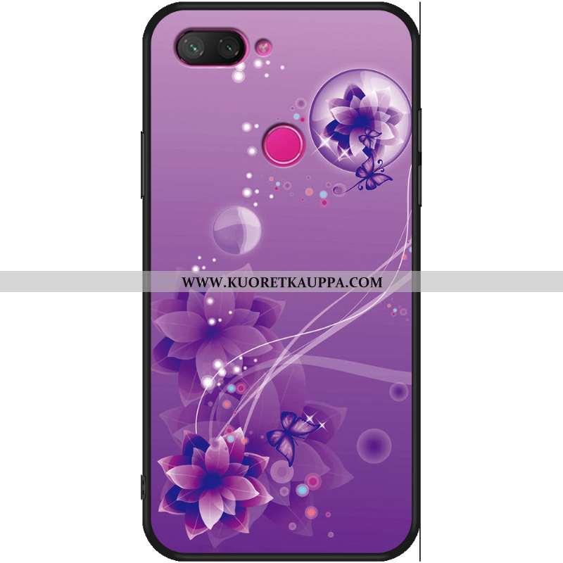 Kuori Xiaomi Mi 8 Lite, Kuoret Xiaomi Mi 8 Lite, Kotelo Xiaomi Mi 8 Lite Suuntaus Pehmeä Neste Viole