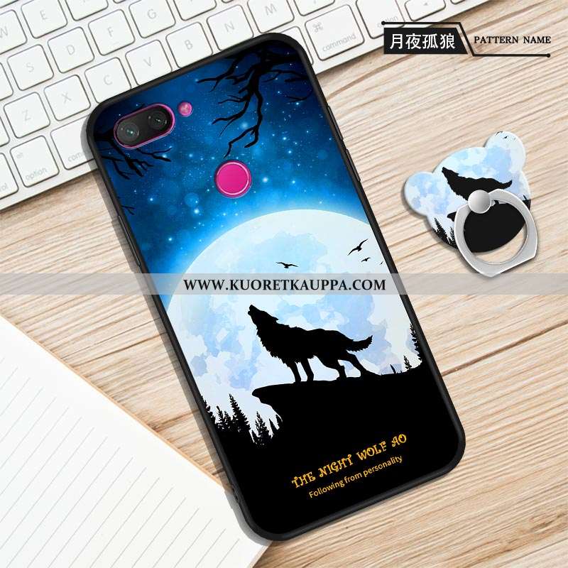 Kuori Xiaomi Mi 8 Lite, Kuoret Xiaomi Mi 8 Lite, Kotelo Xiaomi Mi 8 Lite Suuntaus Pehmeä Neste Viole