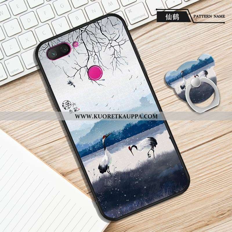 Kuori Xiaomi Mi 8 Lite, Kuoret Xiaomi Mi 8 Lite, Kotelo Xiaomi Mi 8 Lite Suuntaus Pehmeä Neste Viole