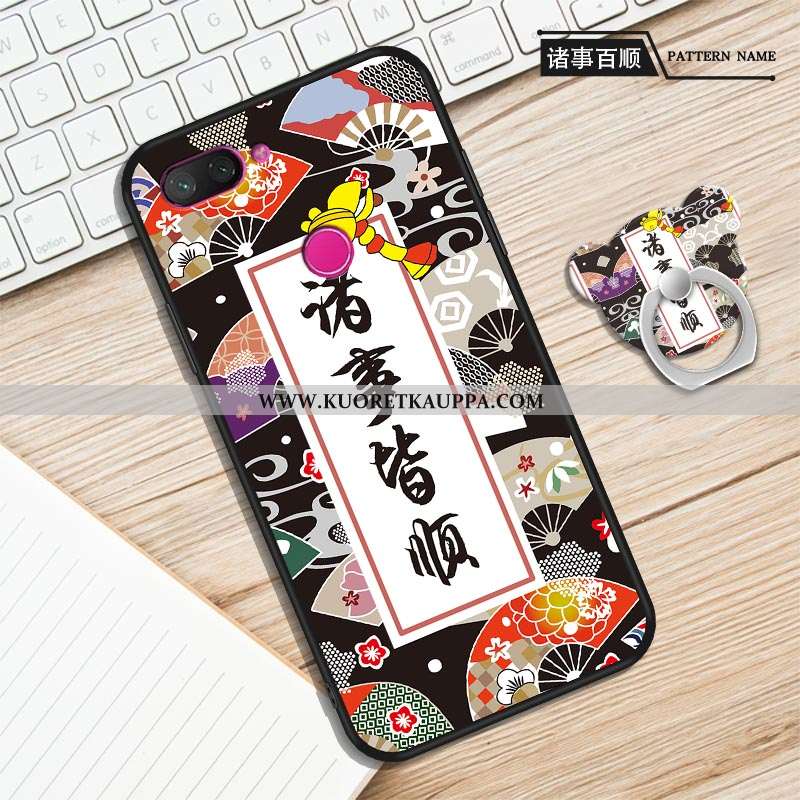 Kuori Xiaomi Mi 8 Lite, Kuoret Xiaomi Mi 8 Lite, Kotelo Xiaomi Mi 8 Lite Suuntaus Pehmeä Neste Viole