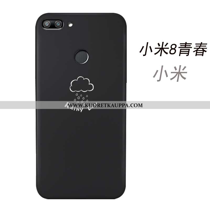 Kuori Xiaomi Mi 8 Lite, Kuoret Xiaomi Mi 8 Lite, Kotelo Xiaomi Mi 8 Lite Tila Pesty Suede Rakastunut