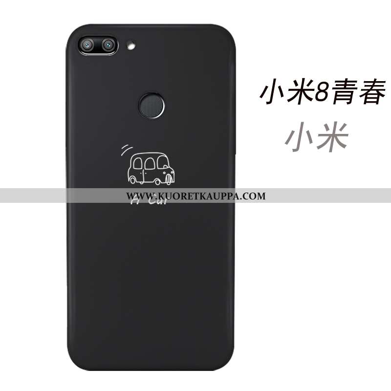 Kuori Xiaomi Mi 8 Lite, Kuoret Xiaomi Mi 8 Lite, Kotelo Xiaomi Mi 8 Lite Tila Pesty Suede Rakastunut