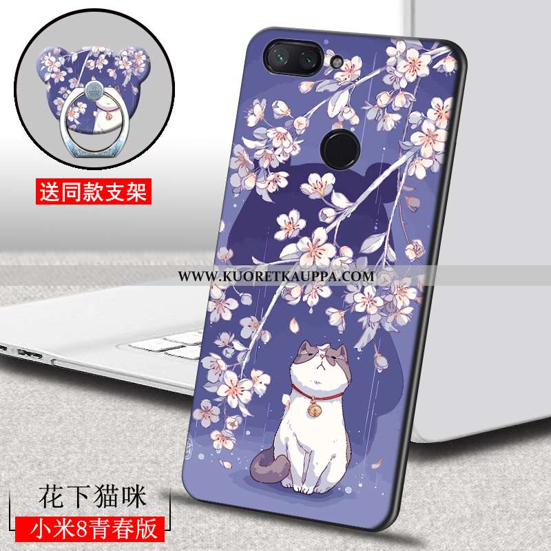 Kuori Xiaomi Mi 8 Lite, Kuoret Xiaomi Mi 8 Lite, Kotelo Xiaomi Mi 8 Lite Ultra Pehmeä Neste Luova Ta