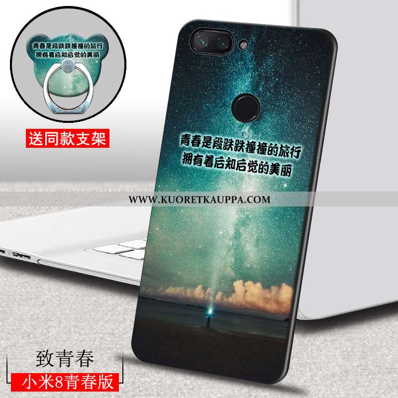 Kuori Xiaomi Mi 8 Lite, Kuoret Xiaomi Mi 8 Lite, Kotelo Xiaomi Mi 8 Lite Ultra Pehmeä Neste Luova Ta