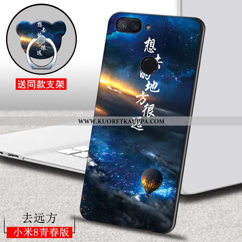 Kuori Xiaomi Mi 8 Lite, Kuoret Xiaomi Mi 8 Lite, Kotelo Xiaomi Mi 8 Lite Ultra Pehmeä Neste Luova Ta