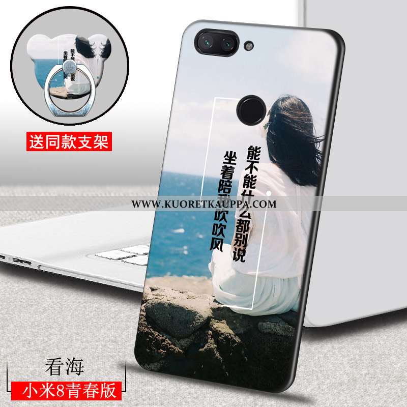 Kuori Xiaomi Mi 8 Lite, Kuoret Xiaomi Mi 8 Lite, Kotelo Xiaomi Mi 8 Lite Ultra Pehmeä Neste Luova Ta