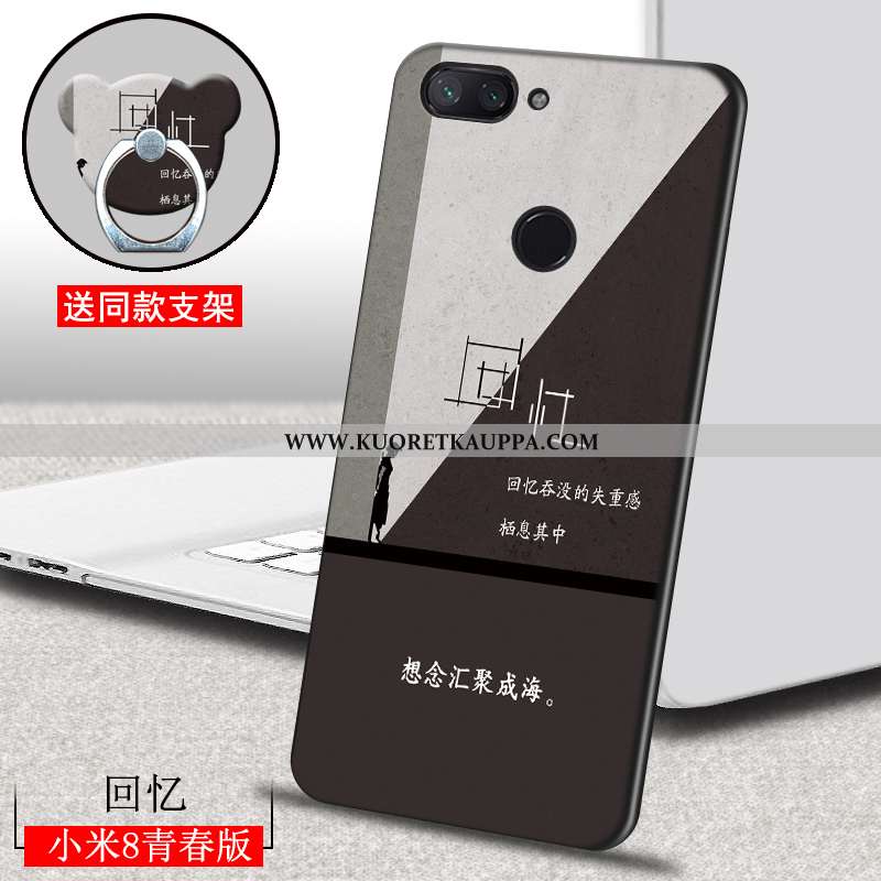 Kuori Xiaomi Mi 8 Lite, Kuoret Xiaomi Mi 8 Lite, Kotelo Xiaomi Mi 8 Lite Ultra Pehmeä Neste Luova Ta