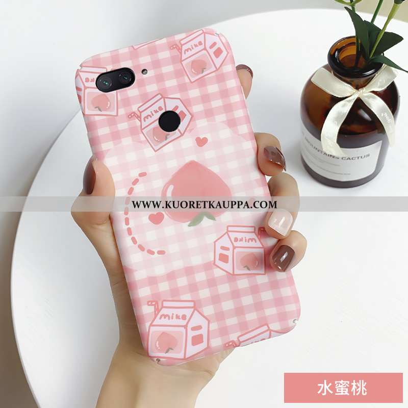 Kuori Xiaomi Mi 8 Lite, Kuoret Xiaomi Mi 8 Lite, Kotelo Xiaomi Mi 8 Lite Valo Silikoni Yksinkertaine