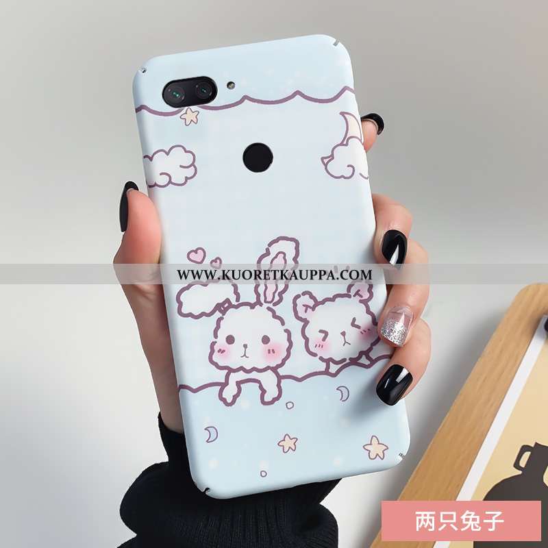 Kuori Xiaomi Mi 8 Lite, Kuoret Xiaomi Mi 8 Lite, Kotelo Xiaomi Mi 8 Lite Valo Silikoni Yksinkertaine