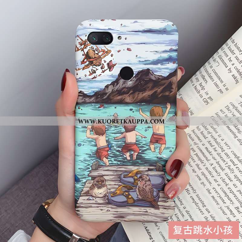 Kuori Xiaomi Mi 8 Lite, Kuoret Xiaomi Mi 8 Lite, Kotelo Xiaomi Mi 8 Lite Valo Silikoni Yksinkertaine