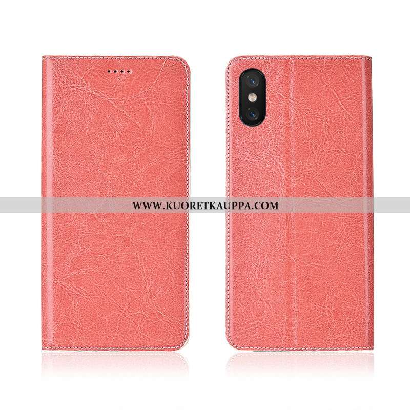 Kuori Xiaomi Mi 8 Pro, Kuoret Xiaomi Mi 8 Pro, Kotelo Xiaomi Mi 8 Pro Nahkakuori Aito Nahka All Incl
