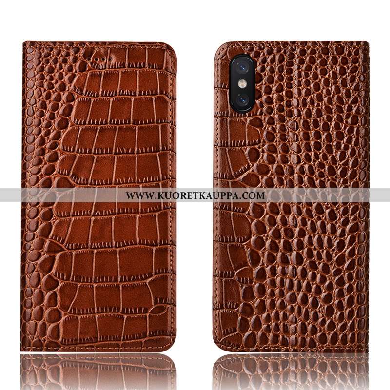 Kuori Xiaomi Mi 8 Pro, Kuoret Xiaomi Mi 8 Pro, Kotelo Xiaomi Mi 8 Pro Nahkakuori Kukkakuvio All Incl