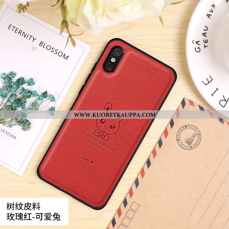 Kuori Xiaomi Mi 8 Pro, Kuoret Xiaomi Mi 8 Pro, Kotelo Xiaomi Mi 8 Pro Nahkakuori Tila Suuntaus Orans