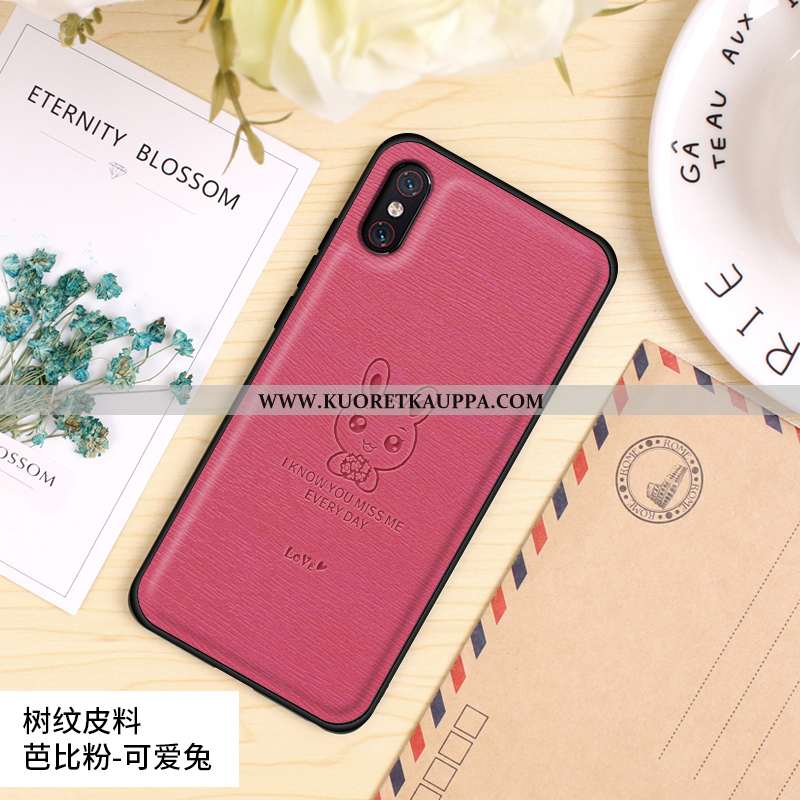 Kuori Xiaomi Mi 8 Pro, Kuoret Xiaomi Mi 8 Pro, Kotelo Xiaomi Mi 8 Pro Nahkakuori Tila Suuntaus Orans