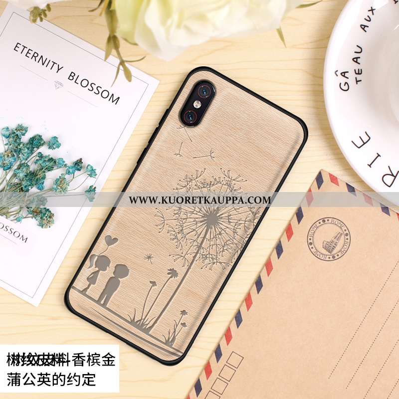 Kuori Xiaomi Mi 8 Pro, Kuoret Xiaomi Mi 8 Pro, Kotelo Xiaomi Mi 8 Pro Nahkakuori Tila Suuntaus Orans