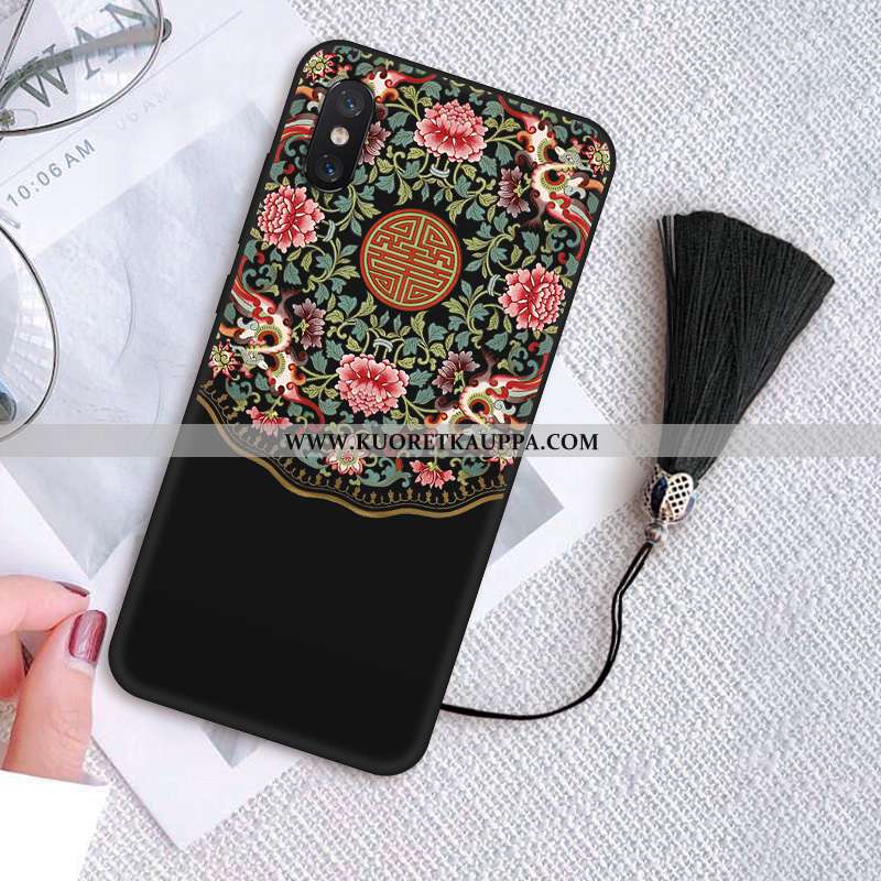 Kuori Xiaomi Mi 8 Pro, Kuoret Xiaomi Mi 8 Pro, Kotelo Xiaomi Mi 8 Pro Pehmeä Neste Silikoni Tuuli Pu