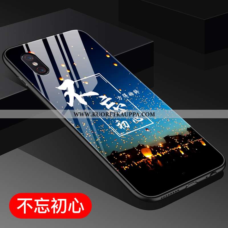 Kuori Xiaomi Mi 8 Pro, Kuoret Xiaomi Mi 8 Pro, Kotelo Xiaomi Mi 8 Pro Persoonallisuus Ihana Sininen 