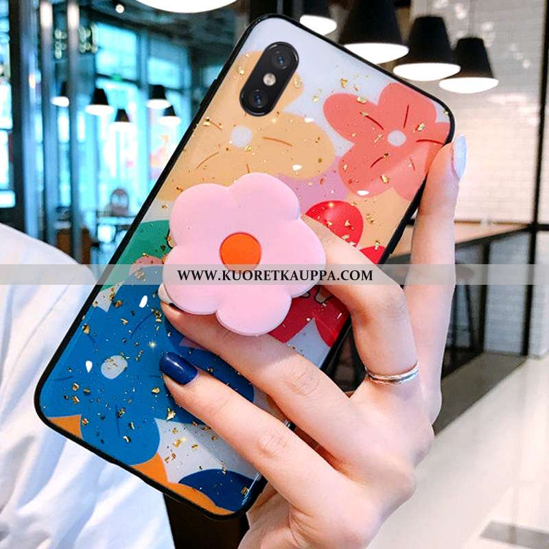 Kuori Xiaomi Mi 8 Pro, Kuoret Xiaomi Mi 8 Pro, Kotelo Xiaomi Mi 8 Pro Pesty Suede Persoonallisuus Nu