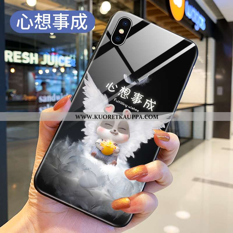 Kuori Xiaomi Mi 8 Pro, Kuoret Xiaomi Mi 8 Pro, Kotelo Xiaomi Mi 8 Pro Sarjakuva Ihana Läpinäkyvä Las