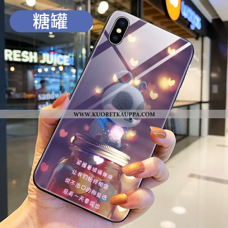 Kuori Xiaomi Mi 8 Pro, Kuoret Xiaomi Mi 8 Pro, Kotelo Xiaomi Mi 8 Pro Sarjakuva Ihana Läpinäkyvä Las