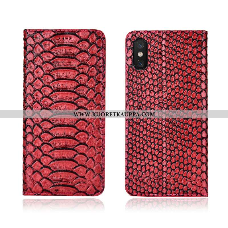 Kuori Xiaomi Mi 8 Pro, Kuoret Xiaomi Mi 8 Pro, Kotelo Xiaomi Mi 8 Pro Silikoni Suojaus Aito Nahka Pu