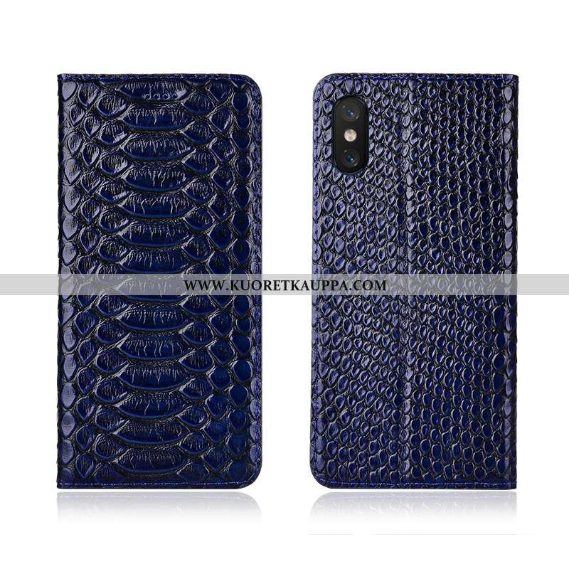 Kuori Xiaomi Mi 8 Pro, Kuoret Xiaomi Mi 8 Pro, Kotelo Xiaomi Mi 8 Pro Silikoni Suojaus Aito Nahka Pu