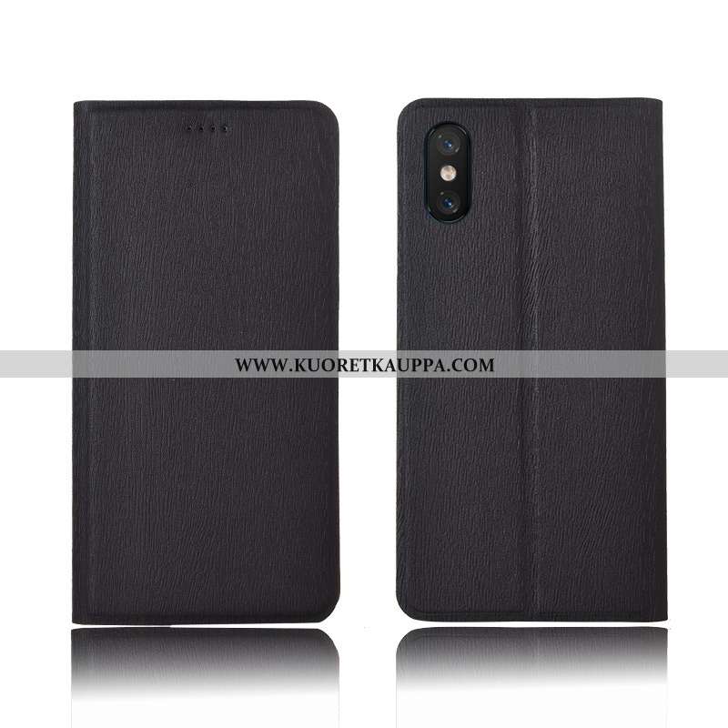 Kuori Xiaomi Mi 8 Pro, Kuoret Xiaomi Mi 8 Pro, Kotelo Xiaomi Mi 8 Pro Silikoni Suojaus Nahkakuori Pu