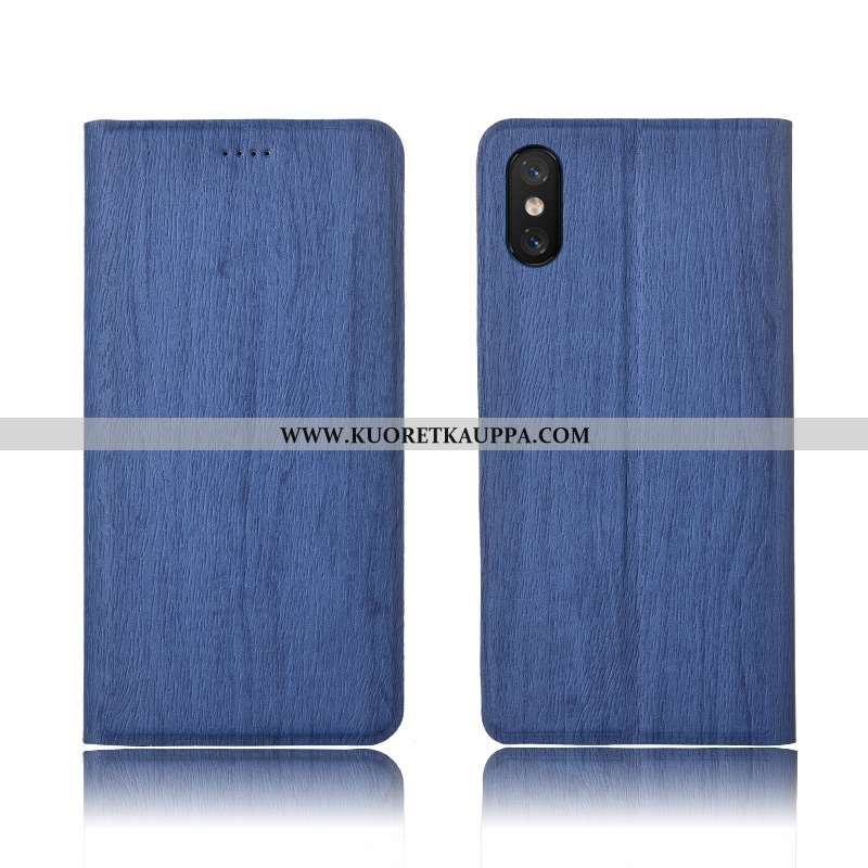 Kuori Xiaomi Mi 8 Pro, Kuoret Xiaomi Mi 8 Pro, Kotelo Xiaomi Mi 8 Pro Silikoni Suojaus Nahkakuori Pu