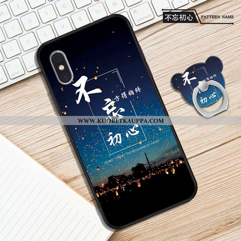 Kuori Xiaomi Mi 8 Pro, Kuoret Xiaomi Mi 8 Pro, Kotelo Xiaomi Mi 8 Pro Suuntaus Pehmeä Neste Kukkakuv