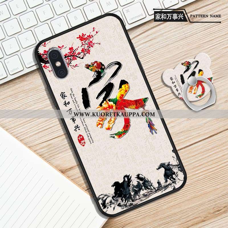 Kuori Xiaomi Mi 8 Pro, Kuoret Xiaomi Mi 8 Pro, Kotelo Xiaomi Mi 8 Pro Suuntaus Pehmeä Neste Kukkakuv