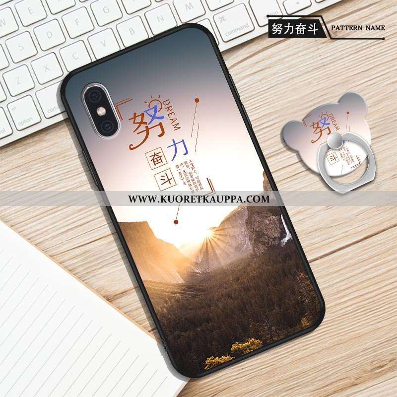 Kuori Xiaomi Mi 8 Pro, Kuoret Xiaomi Mi 8 Pro, Kotelo Xiaomi Mi 8 Pro Suuntaus Pehmeä Neste Kukkakuv