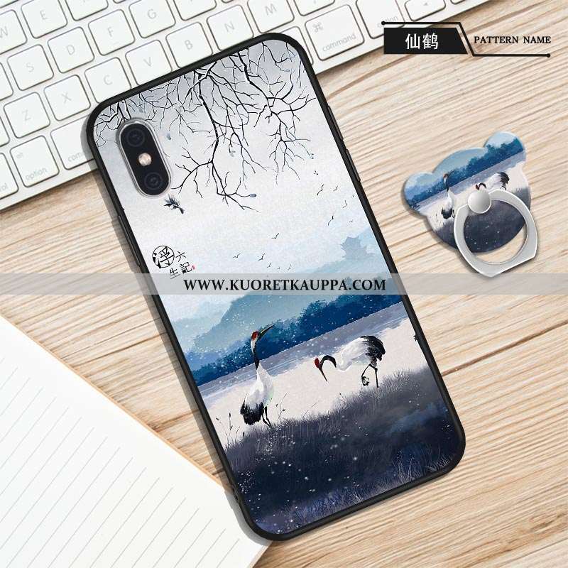 Kuori Xiaomi Mi 8 Pro, Kuoret Xiaomi Mi 8 Pro, Kotelo Xiaomi Mi 8 Pro Suuntaus Pehmeä Neste Kukkakuv