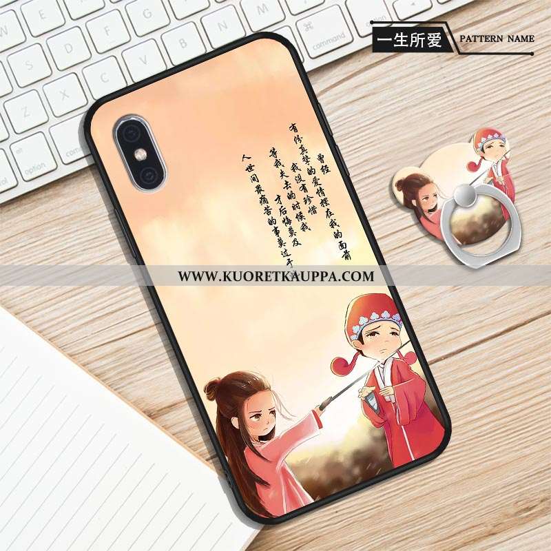 Kuori Xiaomi Mi 8 Pro, Kuoret Xiaomi Mi 8 Pro, Kotelo Xiaomi Mi 8 Pro Suuntaus Pehmeä Neste Kukkakuv