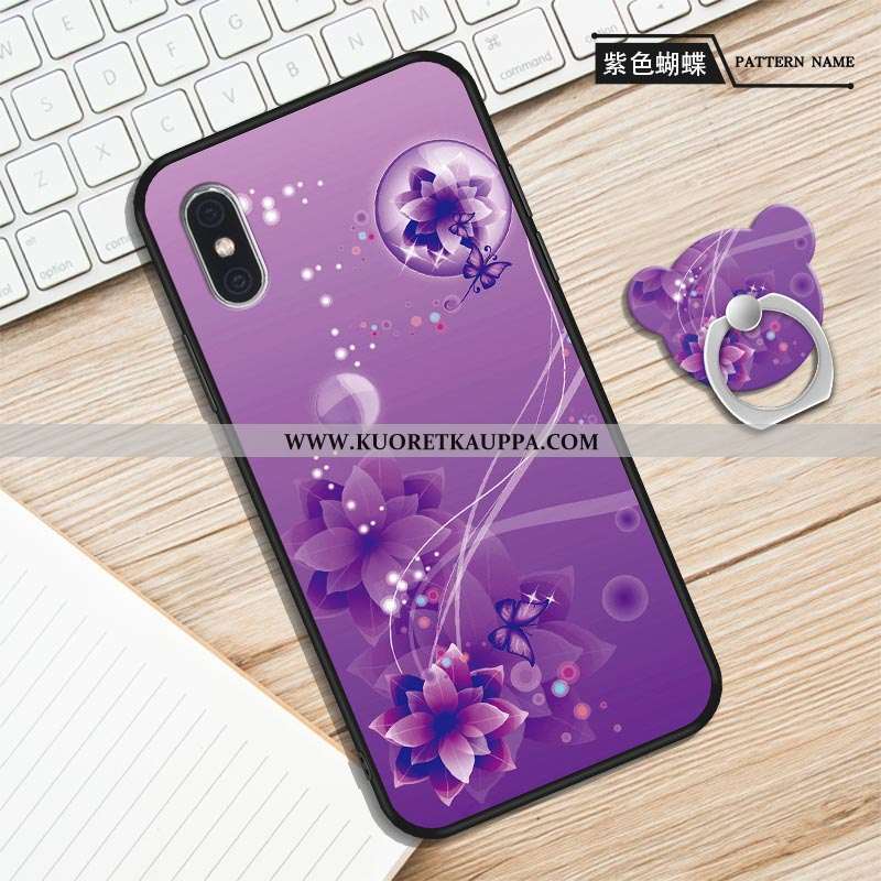 Kuori Xiaomi Mi 8 Pro, Kuoret Xiaomi Mi 8 Pro, Kotelo Xiaomi Mi 8 Pro Suuntaus Pehmeä Neste Kukkakuv