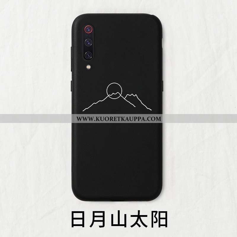 Kuori Xiaomi Mi 9, Kuoret Xiaomi Mi 9, Kotelo Xiaomi Mi 9 Luova Aurinko Punainen Nuoret Valkoinen