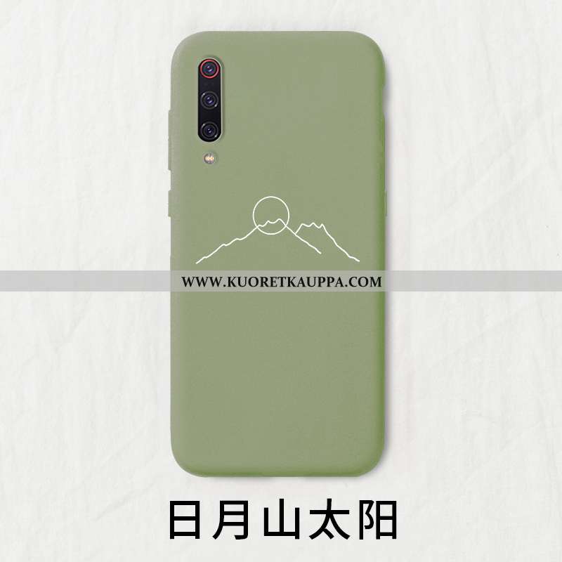 Kuori Xiaomi Mi 9, Kuoret Xiaomi Mi 9, Kotelo Xiaomi Mi 9 Luova Aurinko Punainen Nuoret Valkoinen