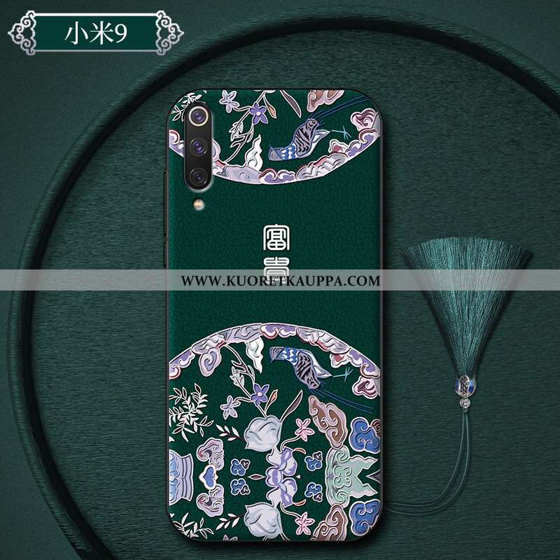 Kuori Xiaomi Mi 9, Kuoret Xiaomi Mi 9, Kotelo Xiaomi Mi 9 Luova Suuntaus Pesty Suede Kiinalainen Tyy