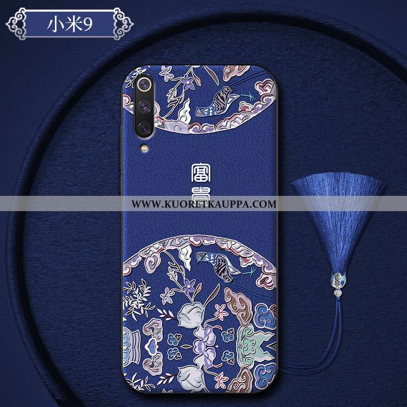 Kuori Xiaomi Mi 9, Kuoret Xiaomi Mi 9, Kotelo Xiaomi Mi 9 Luova Suuntaus Pesty Suede Kiinalainen Tyy