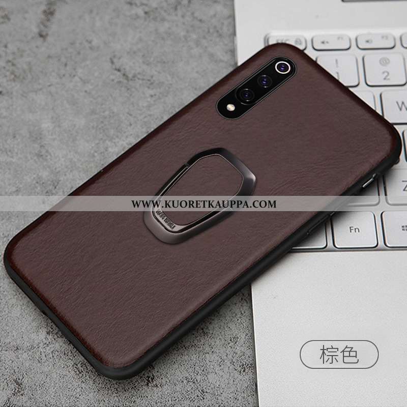 Kuori Xiaomi Mi 9, Kuoret Xiaomi Mi 9, Kotelo Xiaomi Mi 9 Nahka Ultra Tuki Yksinkertainen Suojauskuo