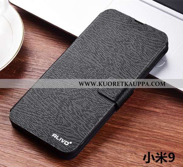 Kuori Xiaomi Mi 9, Kuoret Xiaomi Mi 9, Kotelo Xiaomi Mi 9 Nahkakuori Läpinäkyvä Simpukka All Inclusi