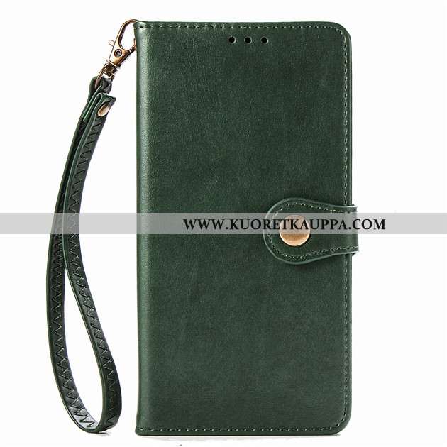 Kuori Xiaomi Mi 9, Kuoret Xiaomi Mi 9, Kotelo Xiaomi Mi 9 Nahkakuori Punainen Pieni Simpukka Sininen