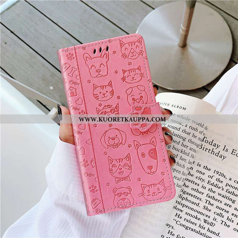 Kuori Xiaomi Mi 9, Kuoret Xiaomi Mi 9, Kotelo Xiaomi Mi 9 Nahkakuori Suojaus Jauhe Murtumaton Kissa 