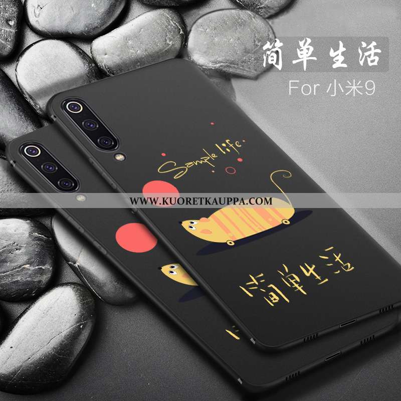 Kuori Xiaomi Mi 9, Kuoret Xiaomi Mi 9, Kotelo Xiaomi Mi 9 Pesty Suede Persoonallisuus Suojaus Murtum