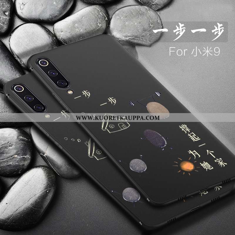 Kuori Xiaomi Mi 9, Kuoret Xiaomi Mi 9, Kotelo Xiaomi Mi 9 Pesty Suede Persoonallisuus Suojaus Murtum
