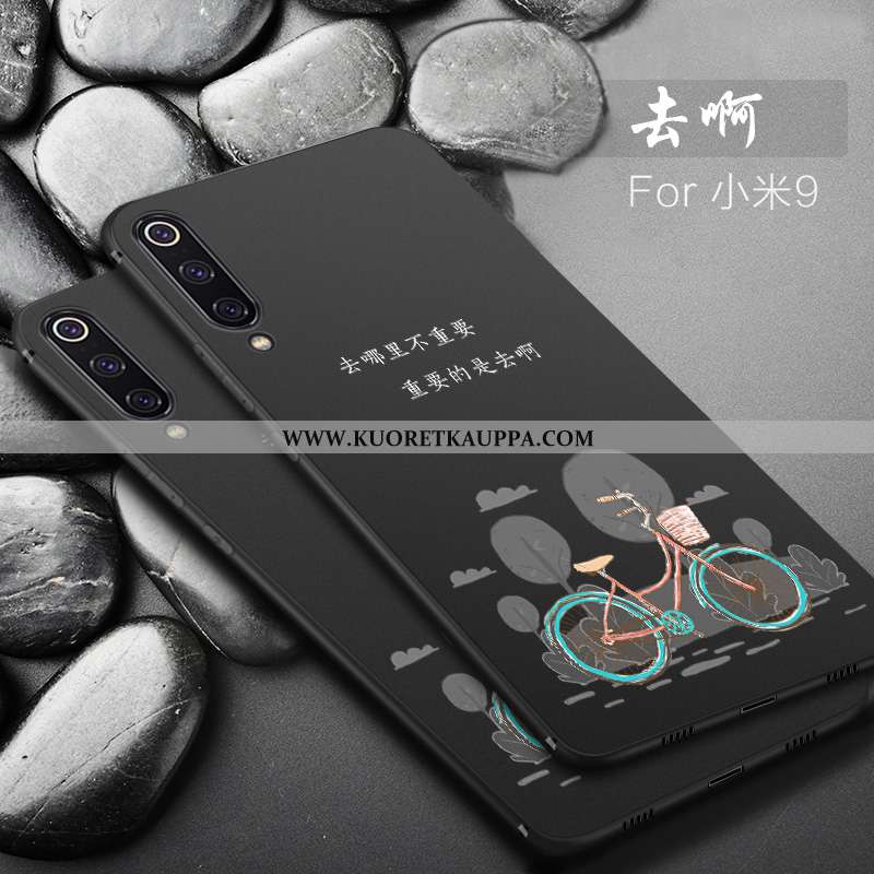 Kuori Xiaomi Mi 9, Kuoret Xiaomi Mi 9, Kotelo Xiaomi Mi 9 Pesty Suede Persoonallisuus Suojaus Murtum