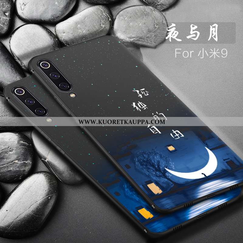 Kuori Xiaomi Mi 9, Kuoret Xiaomi Mi 9, Kotelo Xiaomi Mi 9 Pesty Suede Persoonallisuus Suojaus Murtum