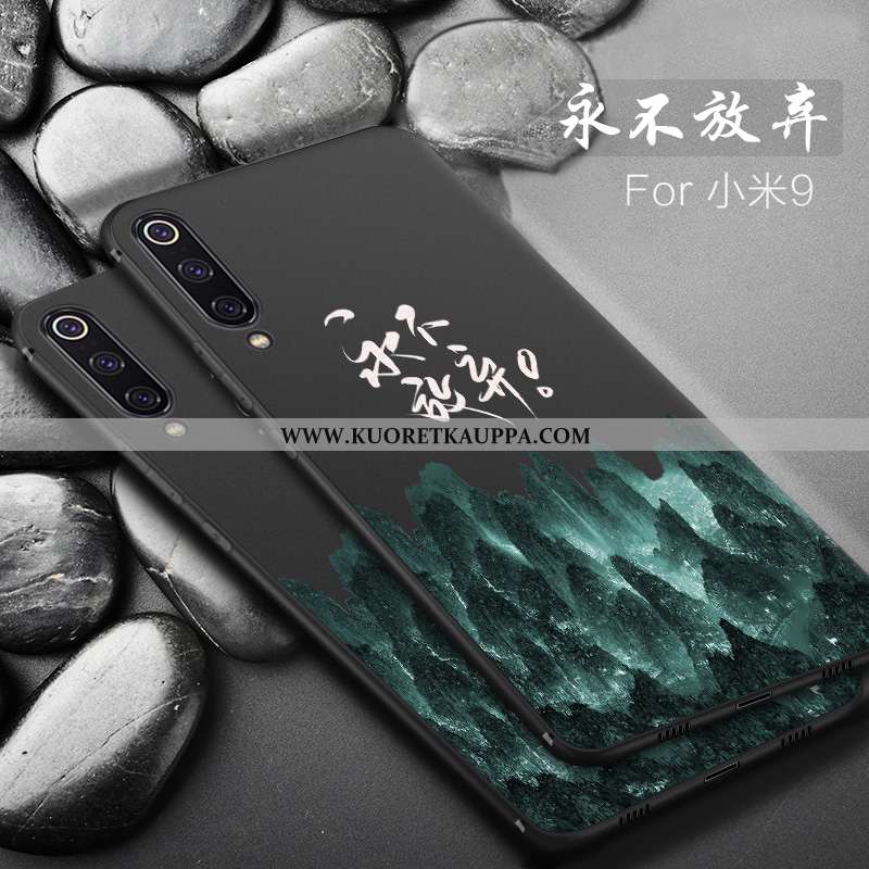 Kuori Xiaomi Mi 9, Kuoret Xiaomi Mi 9, Kotelo Xiaomi Mi 9 Pesty Suede Persoonallisuus Suojaus Murtum