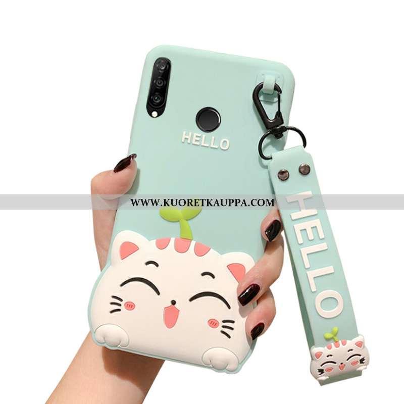 Kuori Xiaomi Mi 9, Kuoret Xiaomi Mi 9, Kotelo Xiaomi Mi 9 Sarjakuva Silikoni Vihreä Pieni All Inclus