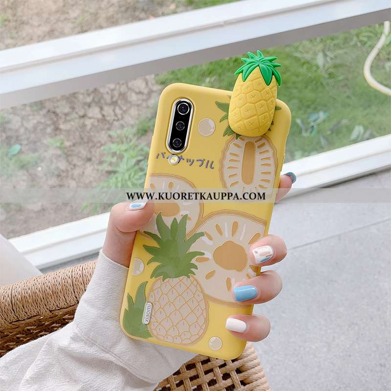 Kuori Xiaomi Mi 9, Kuoret Xiaomi Mi 9, Kotelo Xiaomi Mi 9 Silikoni Suojaus Jauhe Mansikka Punainen